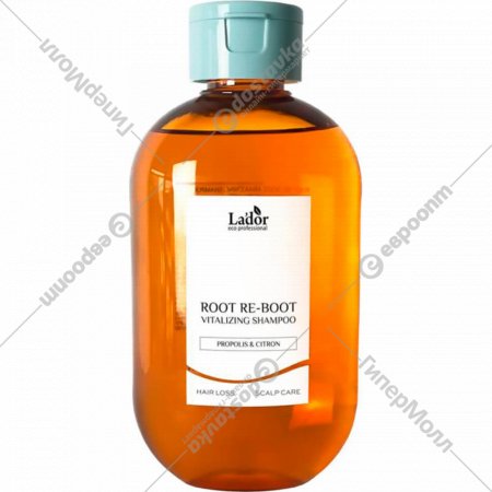 Шампунь для волос «La'dor» Root Re-Boot Vitalizing Shampoo, Propolis/Citron, L4554, 300 мл