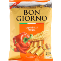 

Чипсы"BON GIORNO"(Сицилийск.паприка)70г