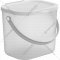 Контейнер для порошка «Rotho» Albula, 1040701023, прозрачный/белый, 6 л