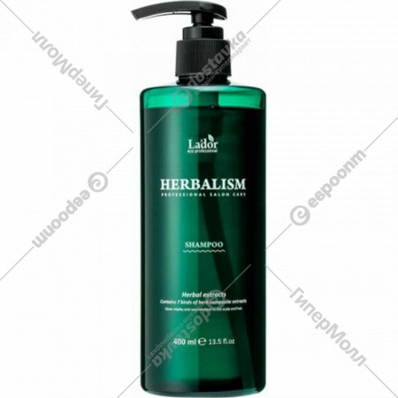 Шампунь для волос «La'dor» Herbalism Shampoo, L4514, 400 мл