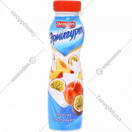 Йогуртный напиток «Ehrmann» Эрмигурт, персик-маракуйя 1.2%, 290 г
