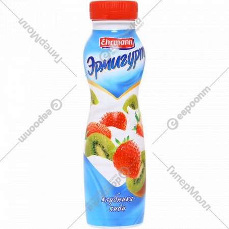 Йогуртный напиток «Ehrmann» Эрмигурт, клубника-киви 1.2%, 290 г