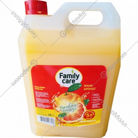 Мыло жидкое «Family care» взрывной цитрус, 5 л