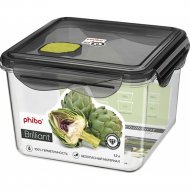 Контейнер для продуктов «Phibo» Brilliant, 431179913, черный, 1.7 л