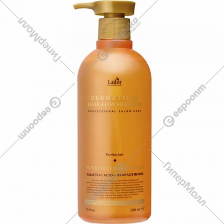 Шампунь для волос «La'dor» Dermatical Hair-Loss Shampoo, For Thin Hair, L4513, 530 мл