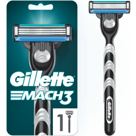 Бритва муж­ская «Gillette» Mach 3 с 1 смен­ной кас­се­той, 1 шт