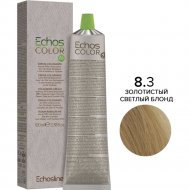 Крем-краска для волос «EchosLine» 8.3 светло-русый золотистый, 100 мл