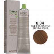 Крем-краска для волос «EchosLine» 8.34 светло-русый медно-золотистый, 100 мл