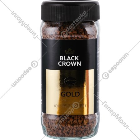 Кофе растворимый «Black Grown» Gold, 190 г
