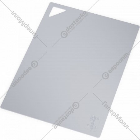 Доска разделочная «Альтернатива» М8449, серый, 352х252х2 мм