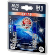 Набор автомобильных ламп «AVS» Atlas, H1, A78574S, 2 шт