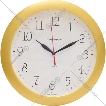 Часы настенные «Troyka» электронно-механические, кварцевые, 11171113
