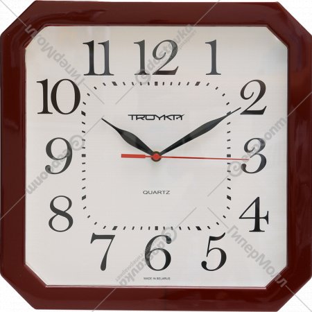Часы настенные «Troyka» электронно-механические, кварцевые, 31331316