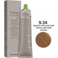 Крем-краска для волос «EchosLine» 9.34 ультрасветлый русый медно-золотистый, 100 мл