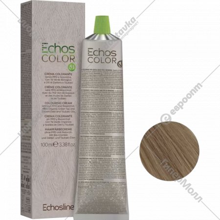 Крем-краска для волос «EchosLine» 9.7 ультрасветлый русый песочный, 100 мл
