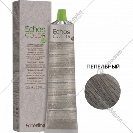 Крем-краска для волос «EchosLine» ash cenere/ash/пепельный, 100 мл