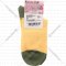 Носки женские «Брестские» жёлтый/зеленый, размер 23