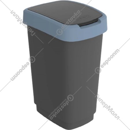 Урна для мусора «Rotho» 1754406161, черно-синий, 25л