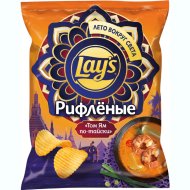 Чипсы рифлёные «Lay's» Том Ям по-тайски, 125 г