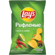 Чипсы «Lay's» чили и лайм, 125 г