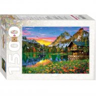 Пазл «Step Puzzle» Озеро в Альпах, 83071, 1500 элементов
