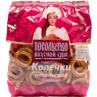 

Колечки "ПОСОЛЬСКИЕ СЛАДКИЕ" 130 г.