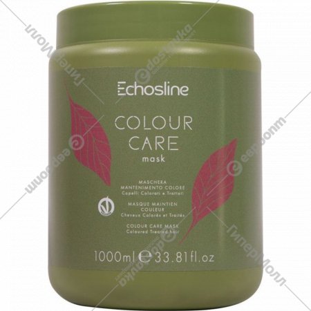 Маска для волос «EchosLine» Colour Care, для ухода за цветом окрашенных волос, 1 л
