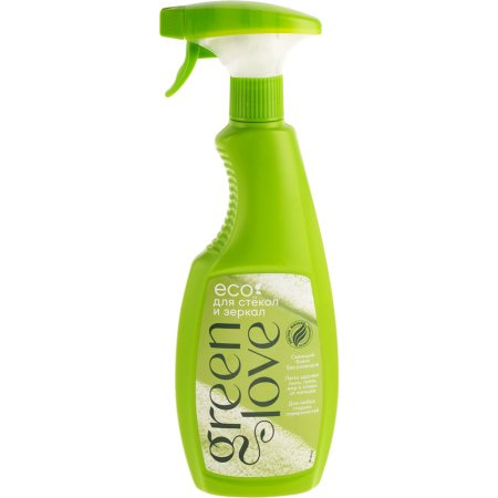 Средство для чистки стекол и зеркал Green Love 500 мл