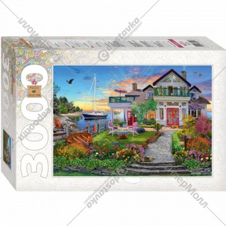Пазл «Step Puzzle» Дом на берегу залива, 85021, 3000 элементов