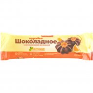 Печенье курабье «Петродиет» шоколадное, с апельсиновой начинкой, на фруктозе 220 г