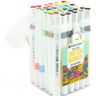 Набор маркеров для скетчинга «Darvish» DV-13107-36, 36 цветов