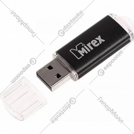USB-накопитель «Mirex» Unit black, 13600-FM3UBK32, 32 ГБ