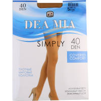 

Колготки"DEA MIA"Simply 40Den р.5 Натур