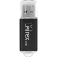 USB-накопитель «Mirex» Unit black, 13600-FM3UBK64, 64 ГБ