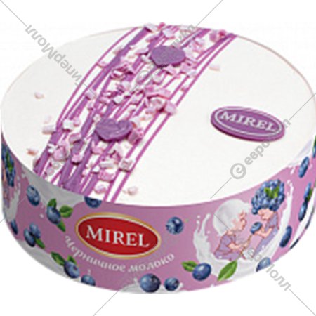 Торт «Mirel» Черничное молоко, замороженный, 750 г