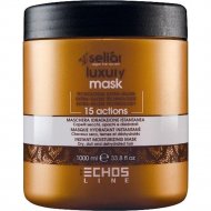 Маска для волос «EchosLine» Luxury 15 Actions, мгновенное увлажнение 15 действий, 1 л