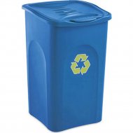 Контейнер для мусора «GreenDeco» 70603, голубой, 50 л