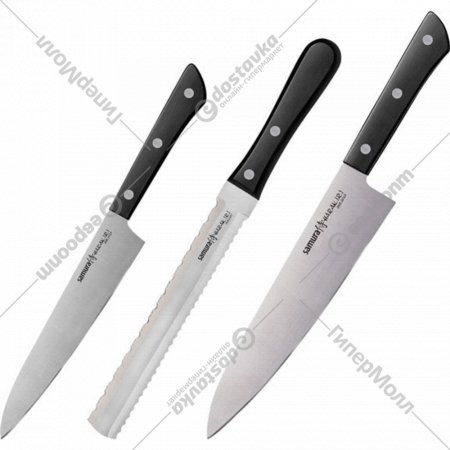Набор ножей «Samura» Harakiri, SHR-0230B, 3 шт