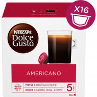 Кофе в капсулах «Nescafe Dolce Gusto» Americano, 16 шт