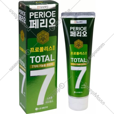 Зубная паста «Perioe» Комплексного действия, Total 7 strong, 120 г