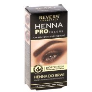 Крем-краска хна для бровей «REVERS COSMETICS» 3.0 темно-коричневый, 15 мл