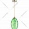 Подвесной светильник «Lumion» Sapphire, Suspentioni LN20 142, 4484/1, античная бронза/зеленый
