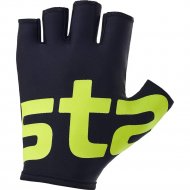 Перчатки для фитнеса «Starfit» WG-102, M, черный/ярко-зеленый