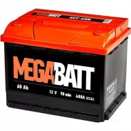 Аккумулятор автомобильный «Mega Batt» Mega Batt 6СТ-60АзЕ евро 480A, 242x175x190, 6СТ-60АзЕ