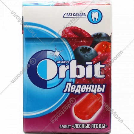 Карамель леденцовая «Orbit» лесные ягоды, 34 г