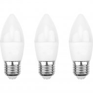 Лампа светодиодная «Rexant» Свеча CN 11.5 Вт E27 1093 Лм 6500 K холодный свет, 604-206-3, 3 шт