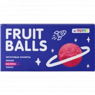 Конфеты фруктовые «Tutti» Fruit Balls, финик, кокос и малина, 76 г