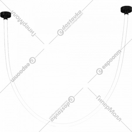 Подвесной светильник «Kinklight» Венди, 08031-200.19, черный/белый