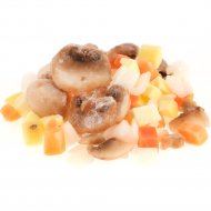 Смесь овощей и грибов «Для супа» быстрозамороженная, 1 кг, фасовка 0.95 кг