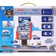 Игровой набор «Darvish» Полицейский паркинг, DV-T-1671, 24 предмета